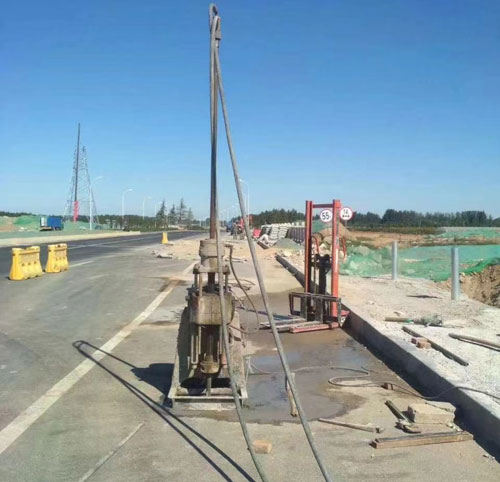丰城公路高聚物注浆加固